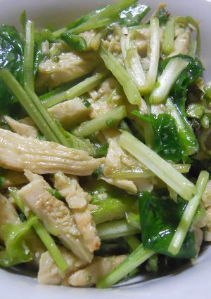 蒸し鶏と生野菜のサラダ-レシピのメイン写真