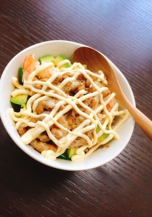 えびアボ納豆丼-レシピのメイン写真