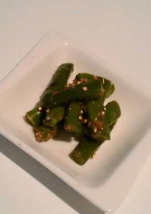 いんげんの胡麻キヌア和え-レシピのメイン写真