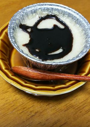 コクはココナツオイル*蒸し焼きプリン-レシピのメイン写真