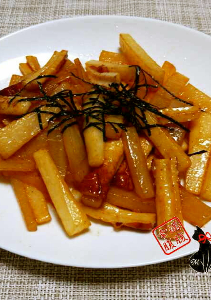 長芋と大根のバター醤油炒め-レシピのメイン写真