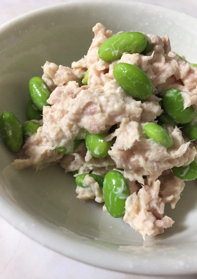 おつまみに！ツナマヨと枝豆の簡単夏サラダ-レシピのメイン写真