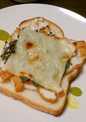 ふんわりやさしい魚河岸あげトースト-レシピのメイン写真