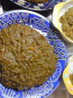キーマカレー風?ほうれん草たっぷりカレー-レシピのメイン写真