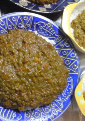 キーマカレー風？ほうれん草たっぷりカレー-レシピのメイン写真