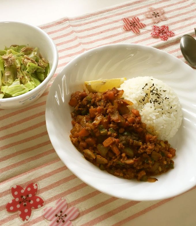 野菜たっぷりで減塩！ドライカレー-レシピのメイン写真