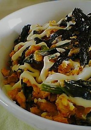 キムチとほうれん草丼！-レシピのメイン写真