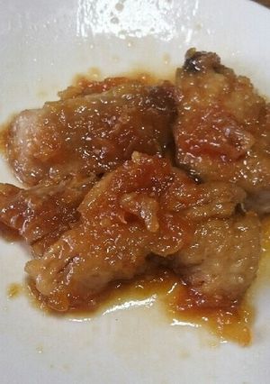 マグロのオニオンソース-レシピのメイン写真