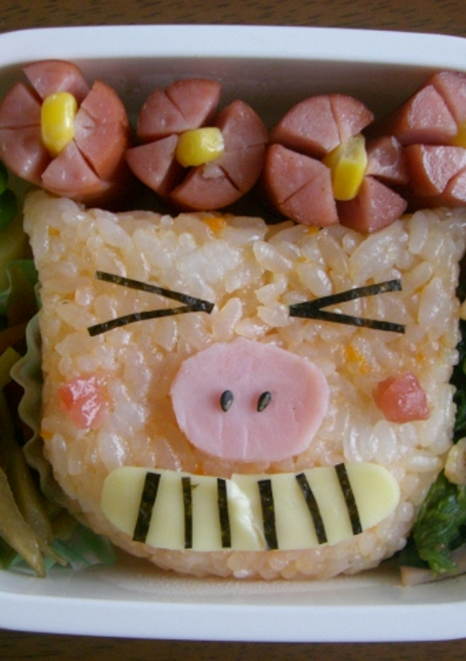 幼稚園弁当✿ブタさん-レシピのメイン写真
