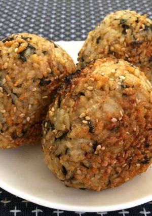 海苔おかか焼おにぎり-レシピのメイン写真