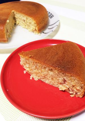 炊飯器で★さくらんぼケーキ-レシピのメイン写真