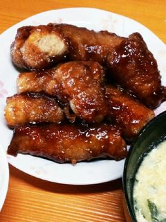 旦那さん大満足″冷凍豆腐と豚コマの甘辛煮-レシピのメイン写真