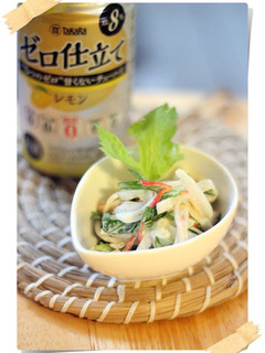 大根とセロリのマヨサラダ-レシピのメイン写真