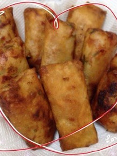 残り物・残りごはんで!春巻きピザ✨-レシピのメイン写真