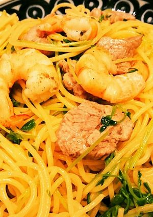 わさドレを使用した簡単！！和風パスタ♪-レシピのメイン写真