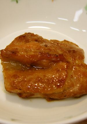 鶏肉のしょうが焼き【学校給食】-レシピのメイン写真