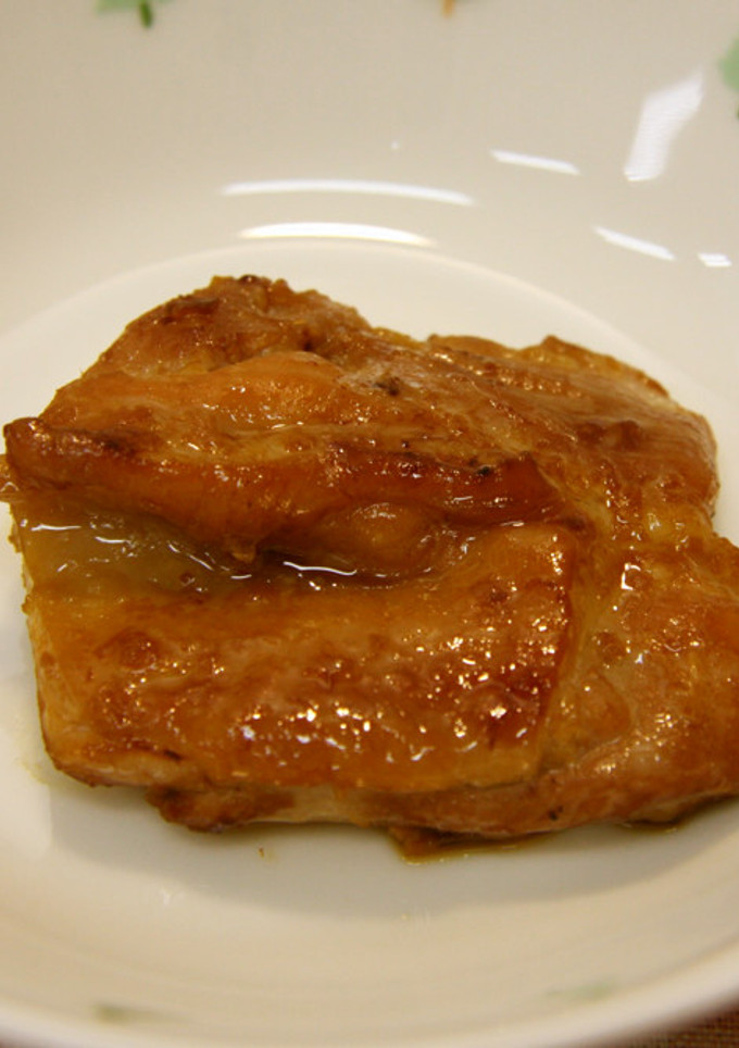 鶏肉のしょうが焼き【学校給食】-レシピのメイン写真