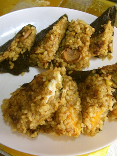 カレー焼きおにぎらず-レシピのメイン写真