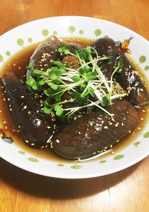 レンジで簡単ダイエット揚げ茄子もどき-レシピのメイン写真