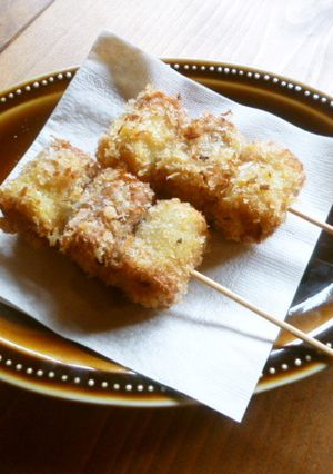 竹輪とチーズの串カツ♪-レシピのメイン写真