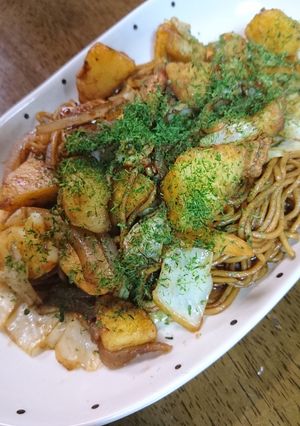 ボリューム満点!大磯屋ポテト焼そば-レシピのメイン写真