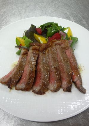 博多和牛のタリアータ　山葵ドレッシング-レシピのメイン写真