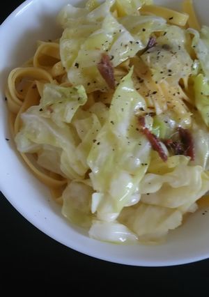 本格的！アンチョビとキャベツのパスタ★-レシピのメイン写真