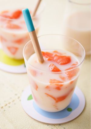 甘酒のクラッシュゼリードリンク-レシピのメイン写真