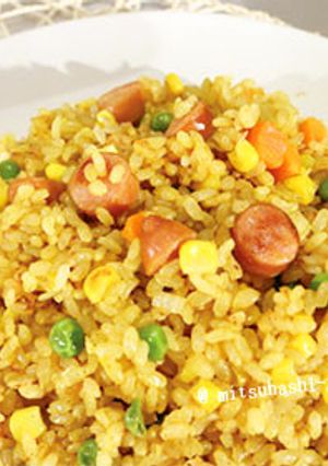 美食玄米　カレーピラフ-レシピのメイン写真