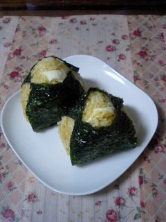 カレー♪チーズおにぎり-レシピのメイン写真