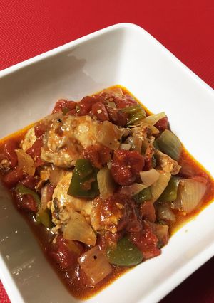 鶏手羽元のトマト煮♡チリソース入り♡-レシピのメイン写真