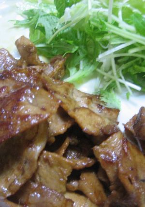 かりかりしょうが焼き♪マヨネーズで食べよ-レシピのメイン写真