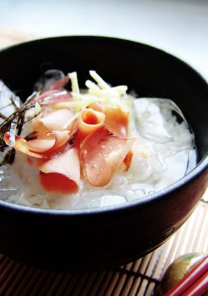 醤油節の冷製だし茶漬け-レシピのメイン写真