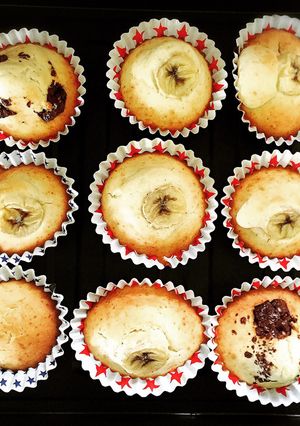 米粉100%バナナのメープルカップケーキ-レシピのメイン写真