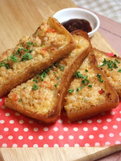 エビトースト~BBQラブ仕立て~-レシピのメイン写真