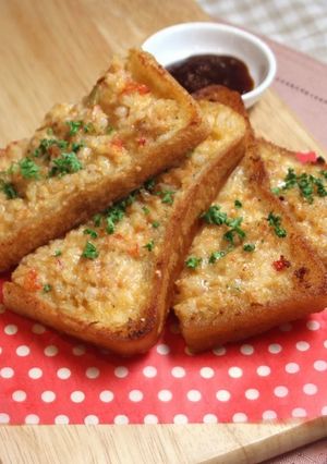 エビトースト~BBQラブ仕立て~-レシピのメイン写真