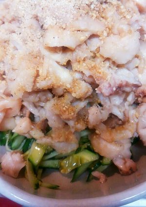 節約&うまい&簡単♪ウチの鶏皮ポン酢-レシピのメイン写真