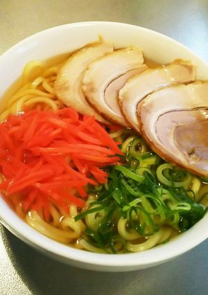 ソーキ風そば-レシピのメイン写真