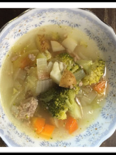 新じゃがとひき肉のコンソメスープ-レシピのメイン写真