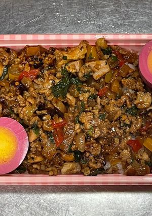 美活⭐︎ビーツの茹で汁でピンクのゆで卵-レシピのメイン写真