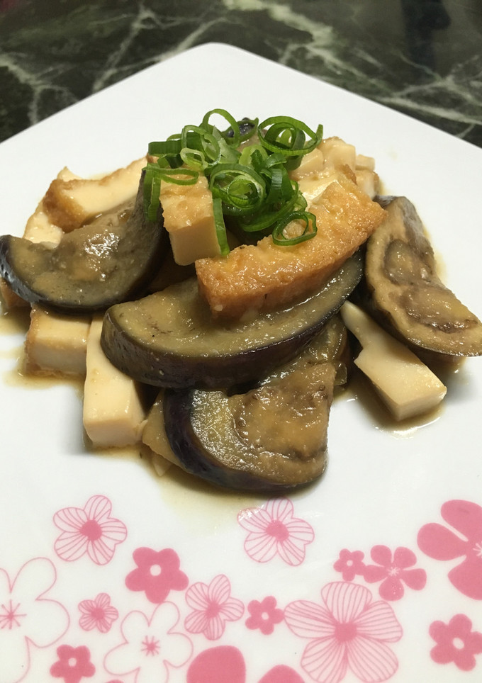 簡単♪なすと厚揚げのみそ炒め♪ご飯に♪-レシピのメイン写真