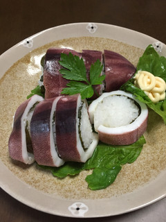 イカの姿寿司-レシピのメイン写真