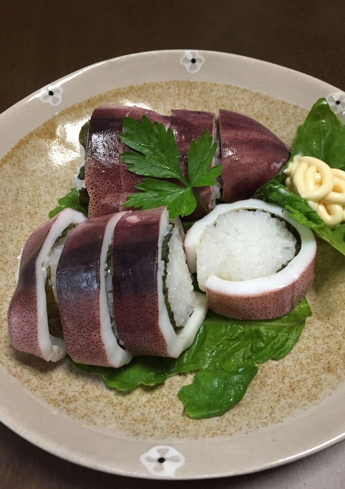 イカの姿寿司-レシピのメイン写真