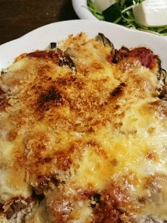 子供も食べる!なすとひき肉簡単ピザ風-レシピのメイン写真