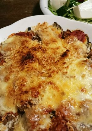 子供も食べる！なすとひき肉簡単ピザ風-レシピのメイン写真