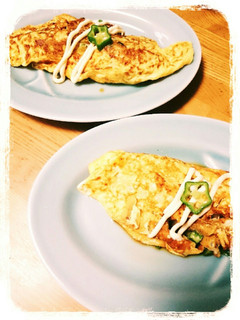 餃子の王将巻き巻きオムレツ-レシピのメイン写真