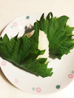 簡単☆大葉おにぎり☆-レシピのメイン写真