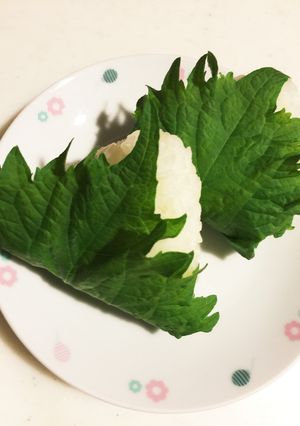 簡単☆大葉おにぎり☆-レシピのメイン写真