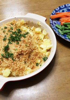 超簡単おいしい揚げないオープンコロッケ-レシピのメイン写真