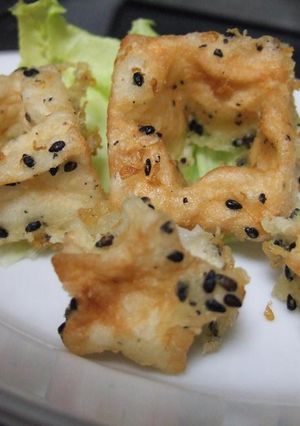 はんぺんの天ぷらゴマ風味-レシピのメイン写真
